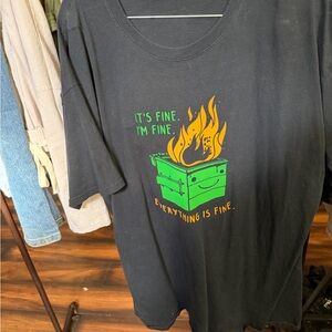 Black Graphic T-Shirt